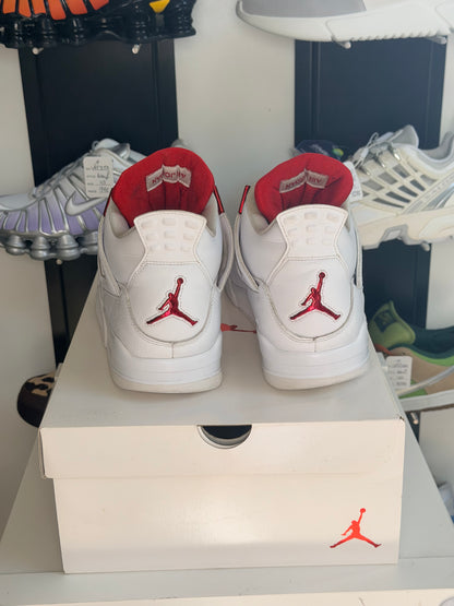 Jordan 4 mettalic red - taille 47,5
