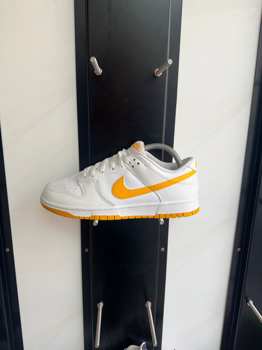 Nike dunk low white/yellow