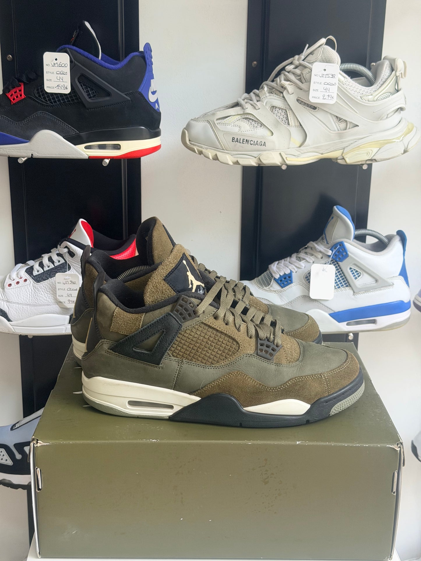 Jordan 4 craft Green - taille 45,5