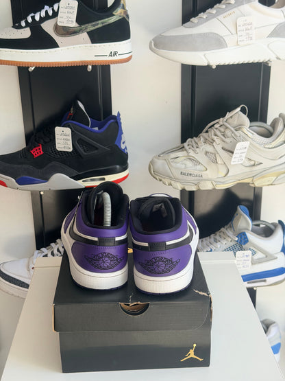 Jordan 1 low purple - taille 41