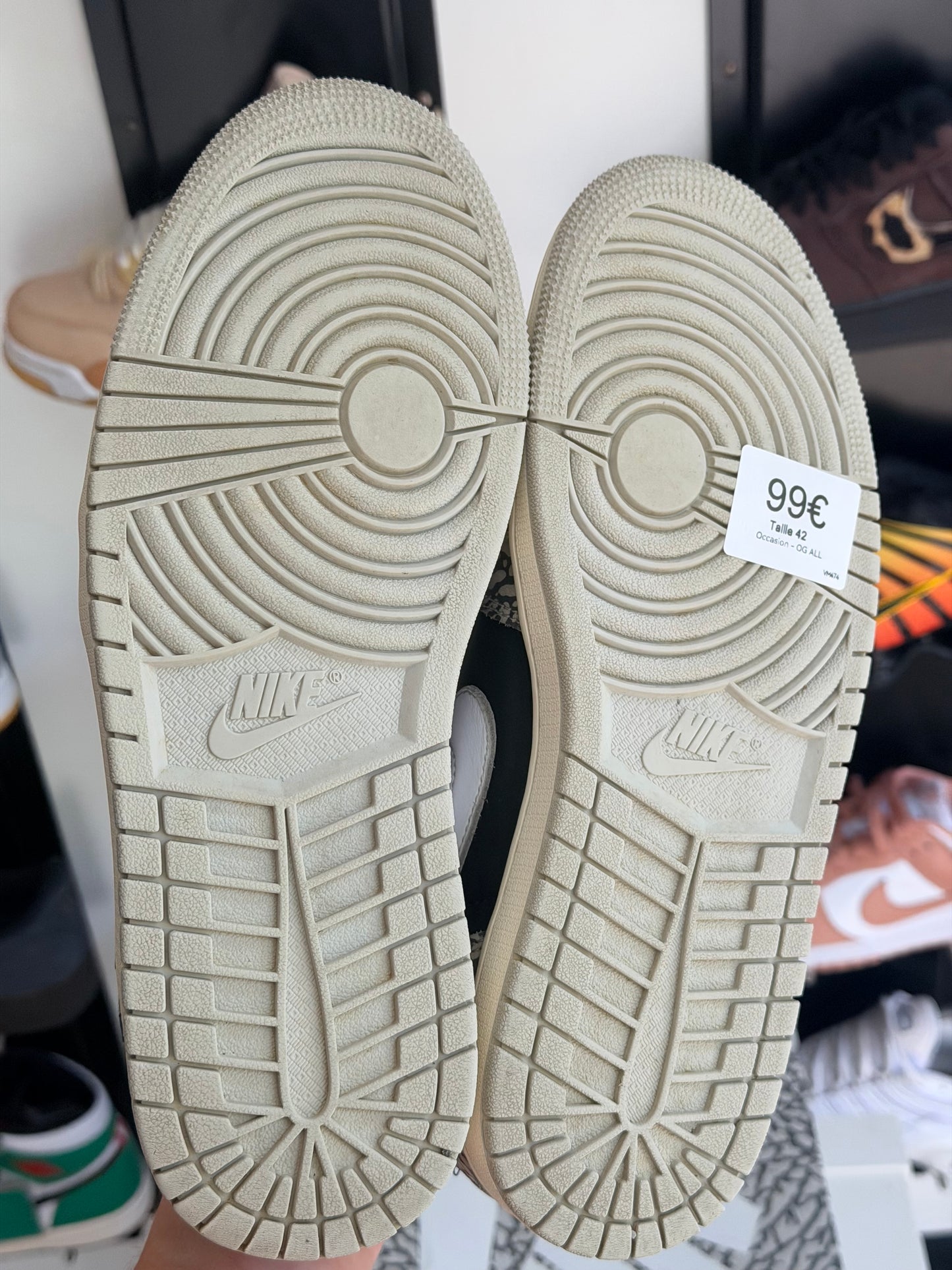 Jordan 1 low éléphant Print - TAILLE 42