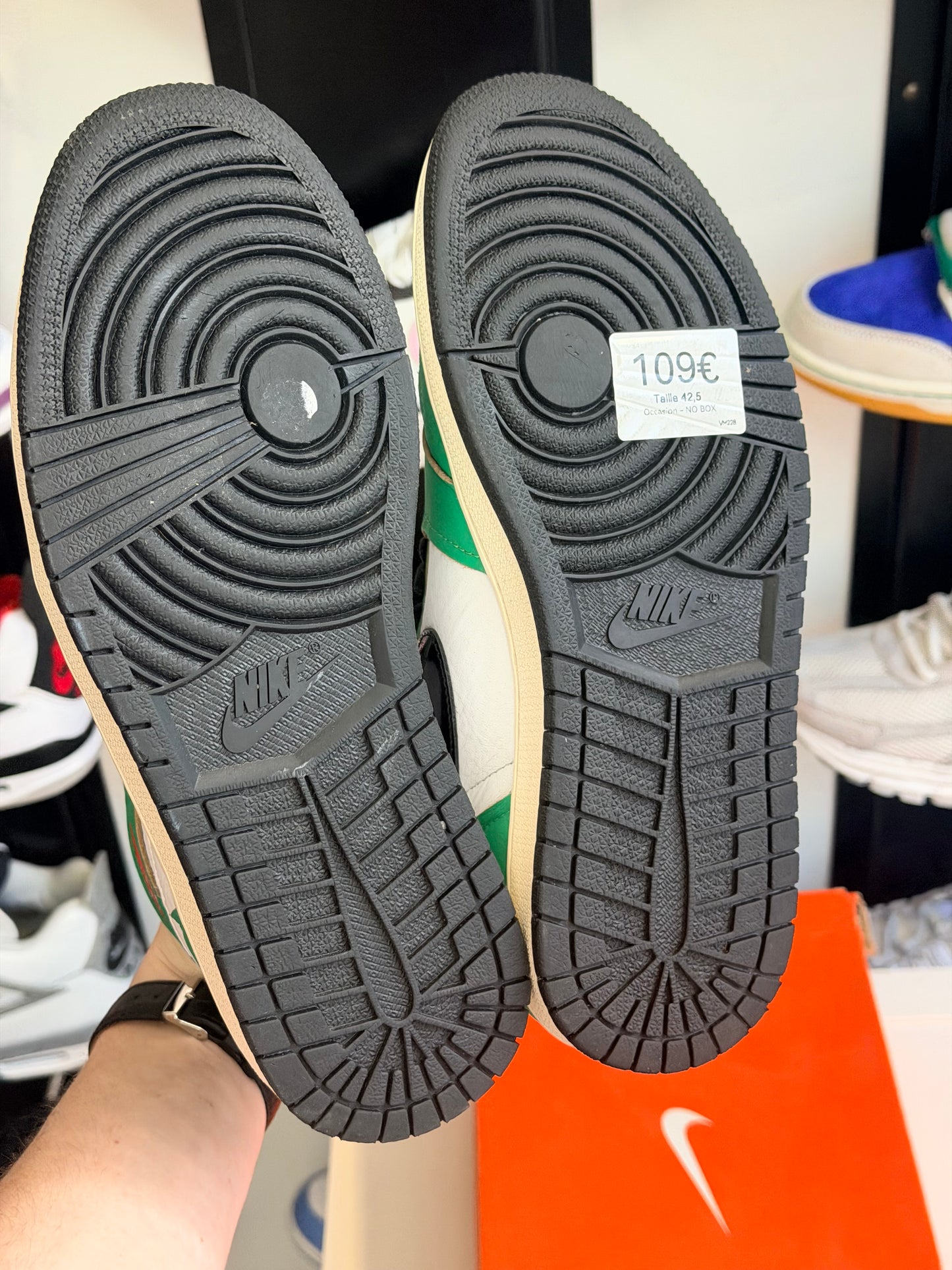 Jordan 1 high pine Green - taille 42,5