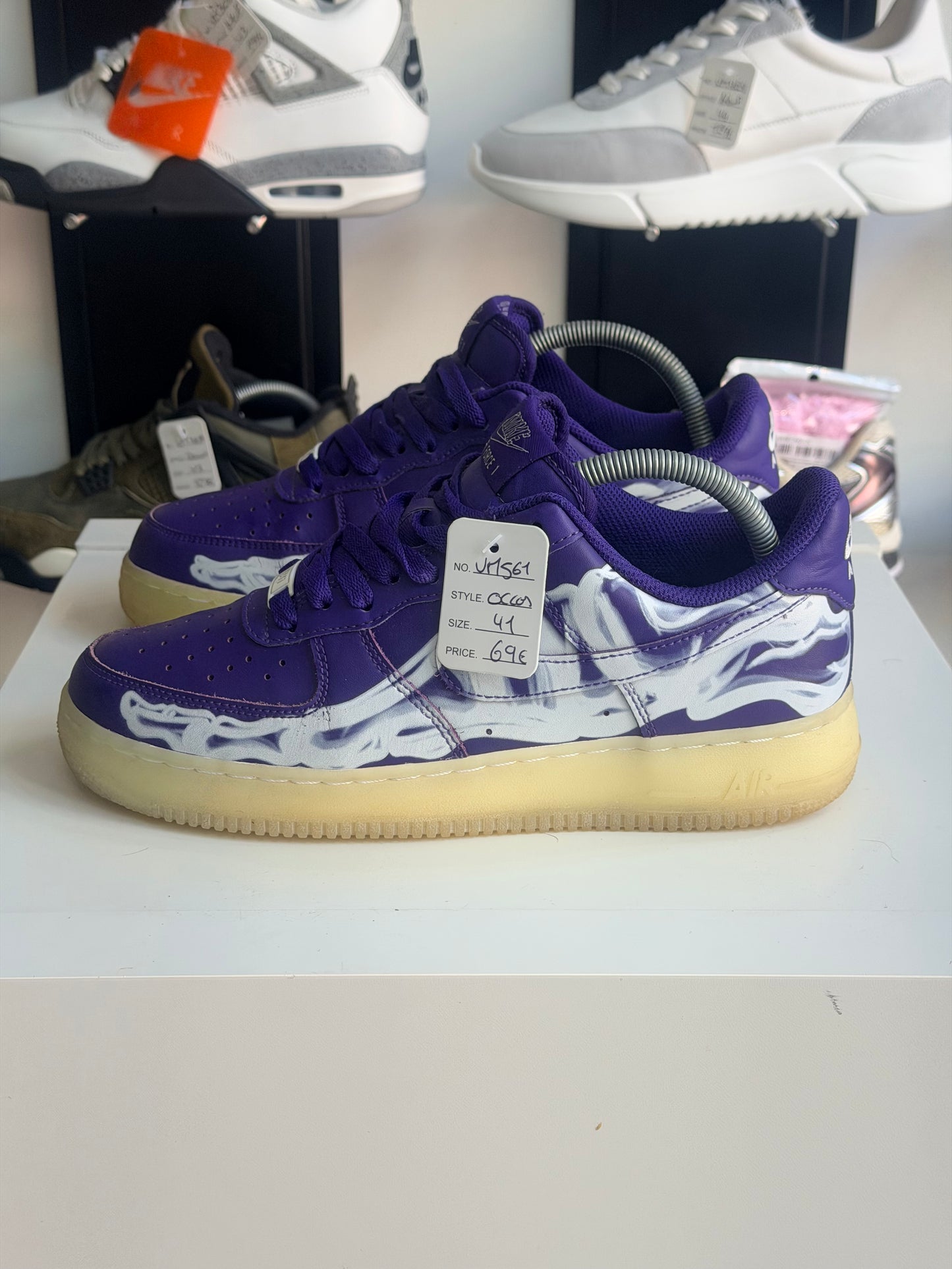 Air force 1 skeleton violet - TAILLE 41
