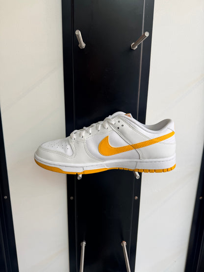 Nike dunk low white/yellow