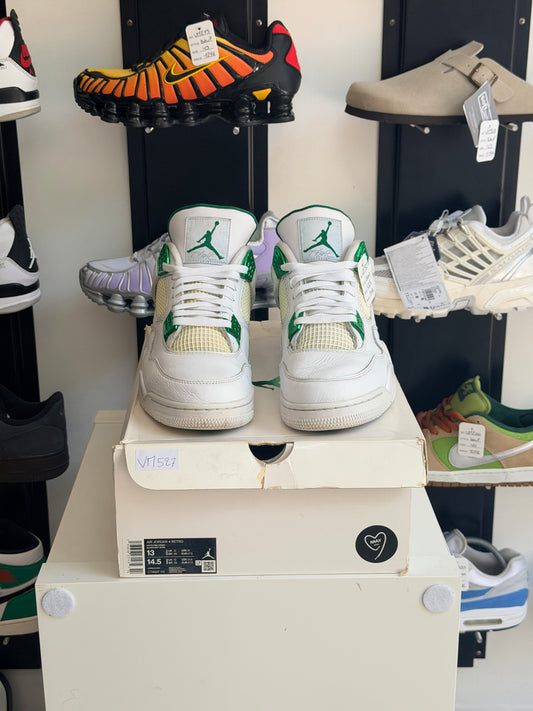 Jordan 4 mettalic Green - Taille 47,5