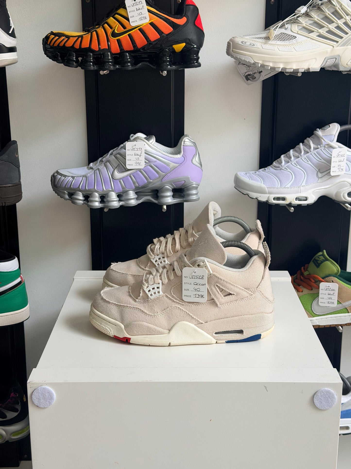 Jordan 4 Canvas Sail - TAILLE 40