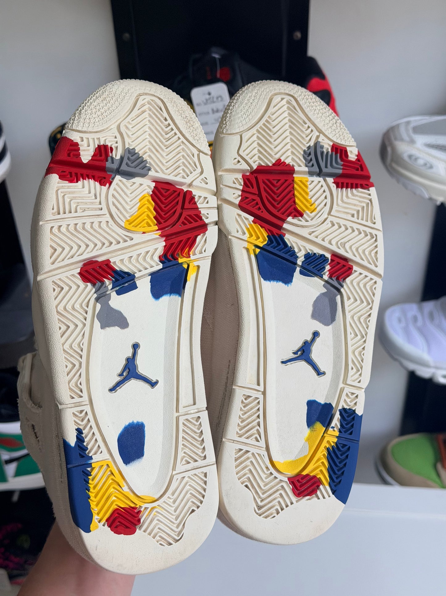 Jordan 4 Canvas Sail - TAILLE 40